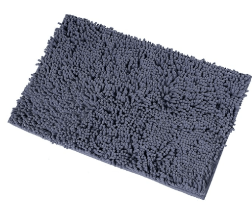 Bathroom Rugs Bath Mat Chenille Bath Rug, Extra Soft and Absorbent Shaggy Bathroom Mat Rugs, Washable, Strong Underside, Plush Carpet Mats for Kids Tub, Shower, and Bath Room - Image 8